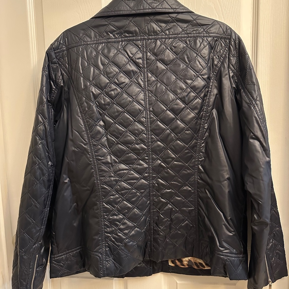 Preston & York Zippered Quilted Jacket - Picture 2 of 3
